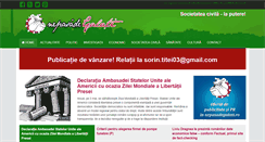 Desktop Screenshot of nepasadegalati.ro